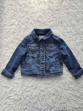 Cat & Jack Dark Blue Denim Jacket for Kids